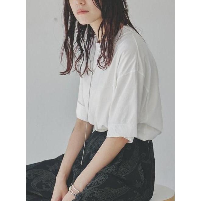 【美品】  TODAYFUL / トゥデイフル | 2023SS | Cotton Silk Useful Halfsleeve T-shirts  Tシャツ | F | ホワイト | レディース TODAYFUL - 【美品】 TODAYFUL / トゥデイフル | 2023SS | Cotton Silk