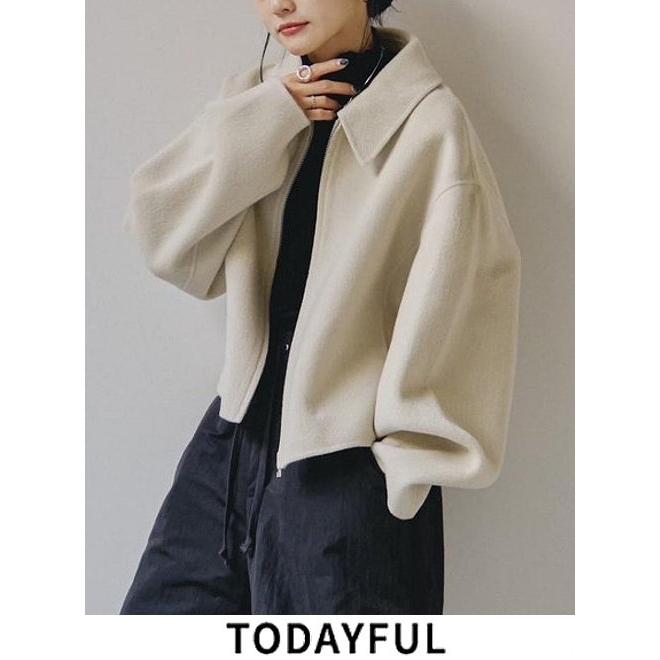 セール30%OFF! TODAYFUL/トゥデイフル Wool Zip Blouson☆ 23秋冬