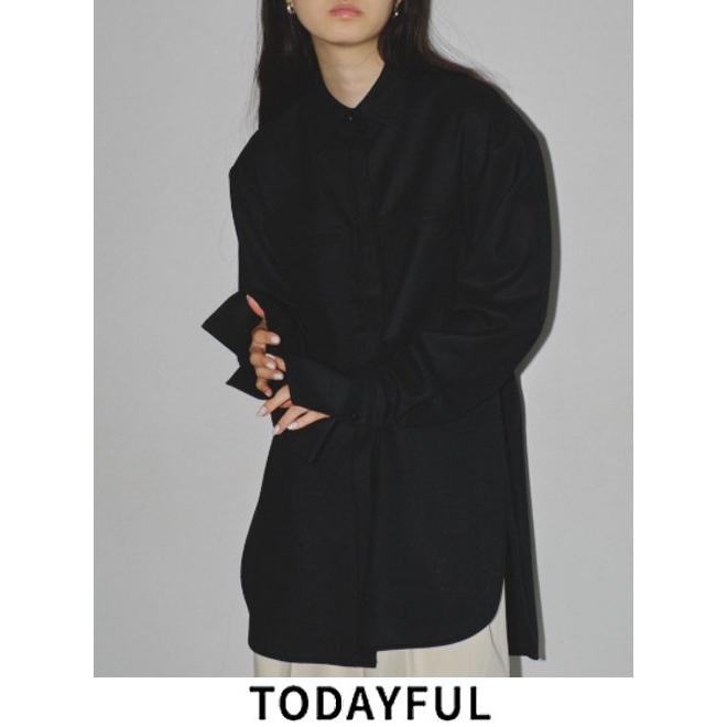 1回着用　TODAYFUL Saxony Pocket Shirts TODAYFUL トゥデイフル Saxony Pocket Shirts☆ 23秋冬.予約 12320413