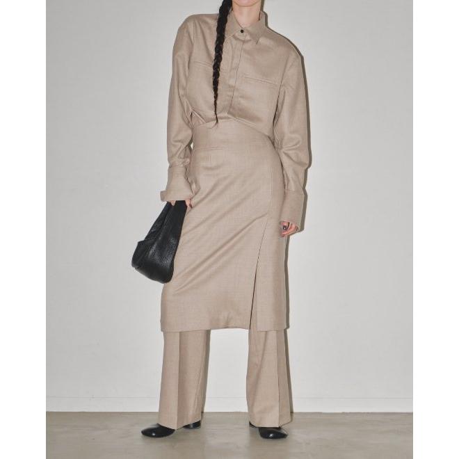 1回着用　TODAYFUL Saxony Pocket Shirts TODAYFUL トゥデイフル Saxony Pocket Shirts☆ 23秋冬.予約 12320413