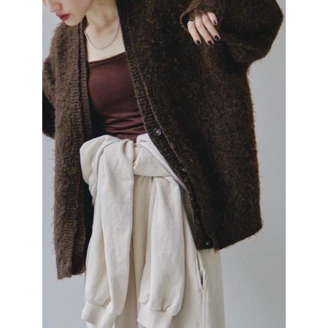 TODAYFUL Brashed Vneck Cardigan ニット　完売品 中古・古着通販】TODAYFUL (トゥデイフル) Brashed Vneck