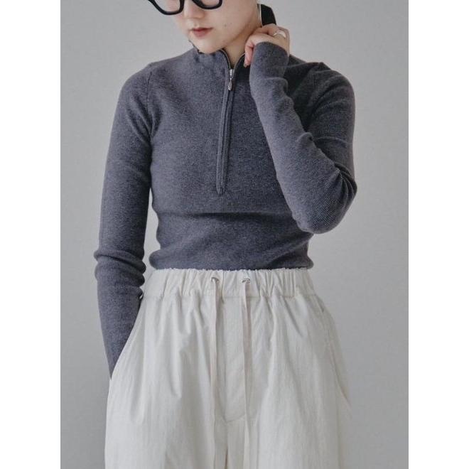 TODAYFUL (セール20%OFF) / トゥデイフル Halfzip Rib Knit☆ 24秋冬