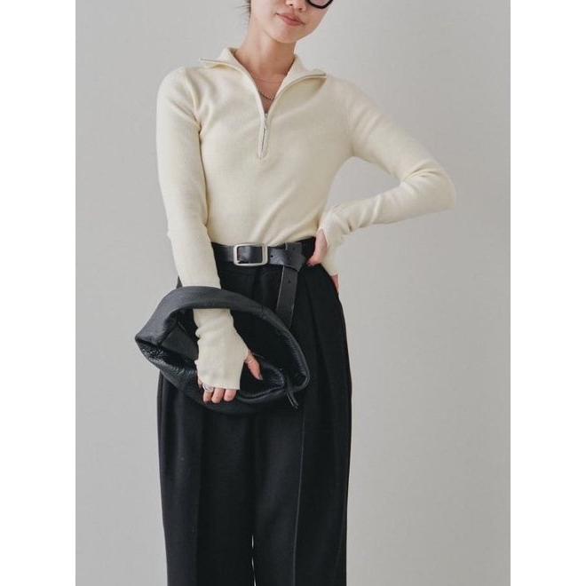 TODAYFUL (セール20%OFF) / トゥデイフル Halfzip Rib Knit☆ 24秋冬