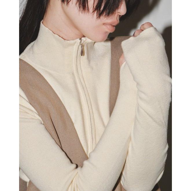 TODAYFUL (セール20%OFF) / トゥデイフル Halfzip Rib Knit☆ 24秋冬