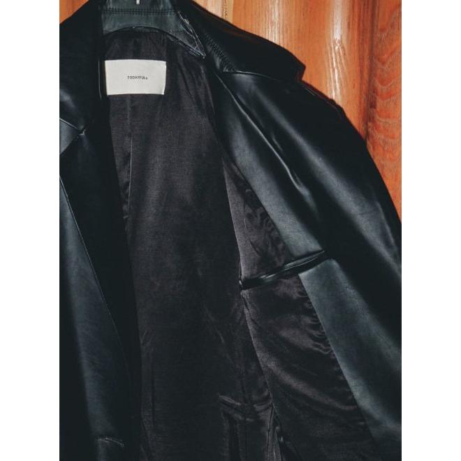 TODAYFUL トゥデイフル Ecoleather Tailored Jacket☆ 23秋冬 TODAYFUL トゥデイフル Ecoleather Tailored Jacket☆ 23秋冬