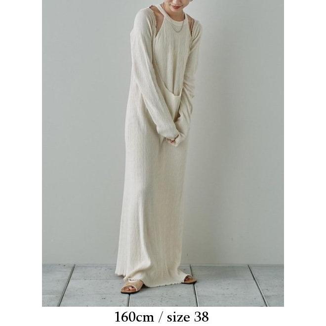 TODAYFUL トゥデイフル Layered Rib Dress 24春夏 12410303 : Hearty