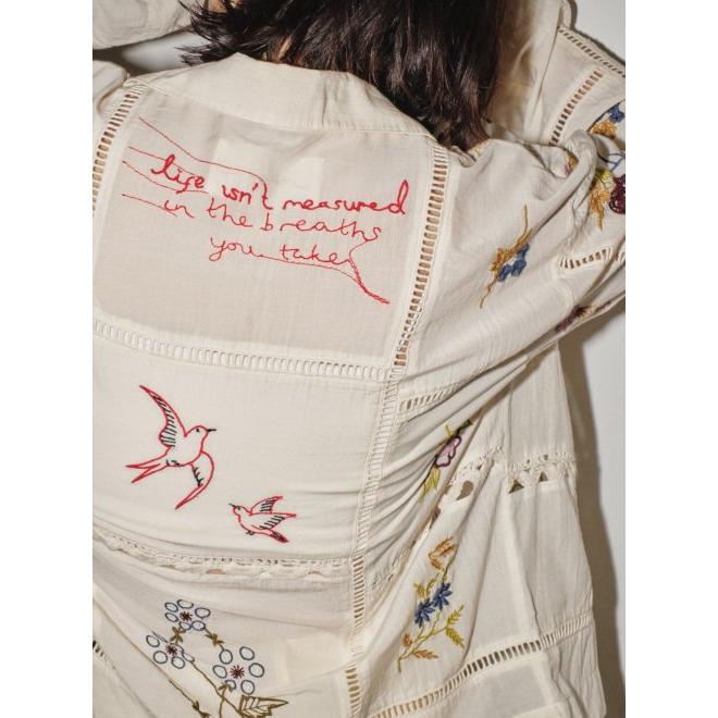 TODAYFUL トゥデイフル Embroidery Patchwork Shirts 24春夏予約