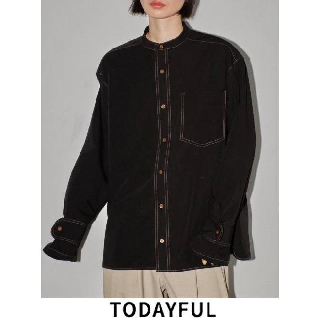 トップス TODAYFUL Standcollar Cotton Shirts TODAYFUL Standcollar Cotton Shirts