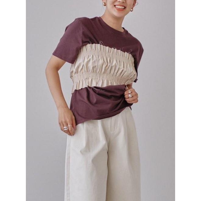 TODAYFUL トゥデイフル Stripe Gather Bustier ☆ 24春夏 TODAYFUL トゥデイフル Stripe Gather Bustier ☆ 24春夏