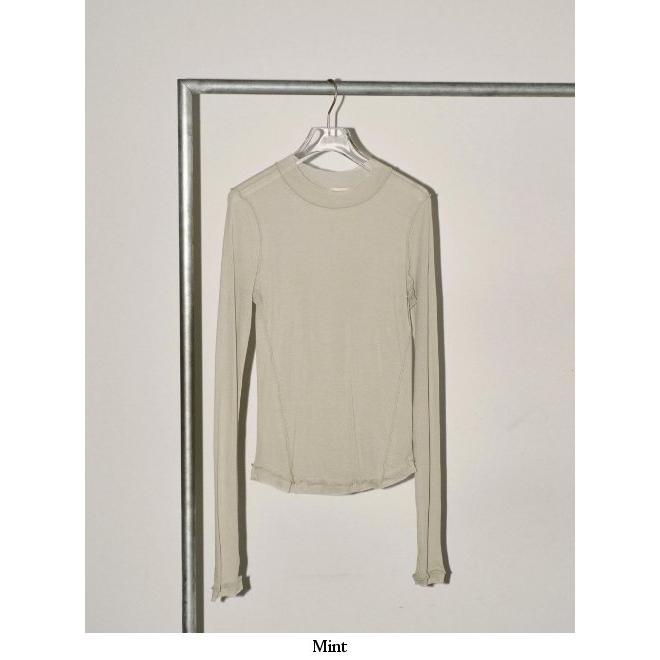 TODAYFUL トゥデイフル Sheer Crewneck Long T-shirts 24春夏 12410608