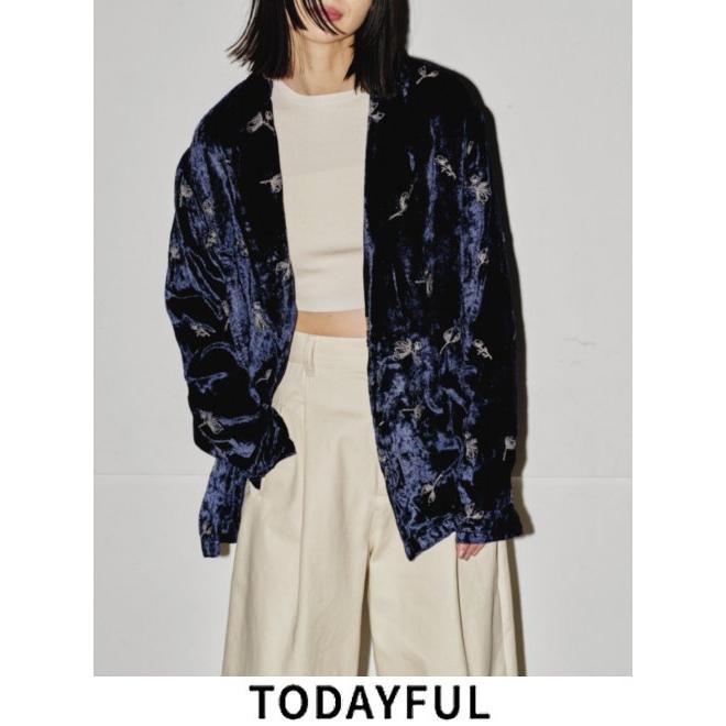 TODAYFUL TODAYFUL/トゥデイフル Embroidery Velour Jacket☆ 24
