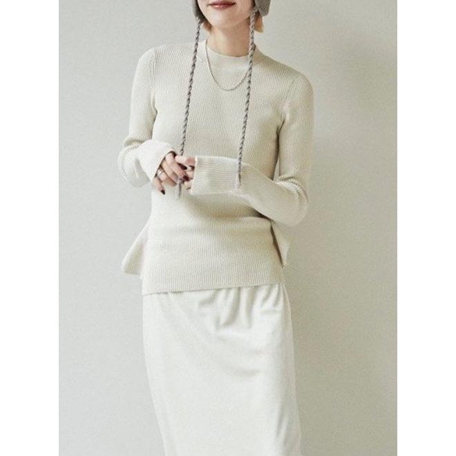 新品TODAYFULバックレーヤードリブニット TODAYFUL (セール40%OFF) /トゥデイフル Backlayered Rib Knit 24秋冬