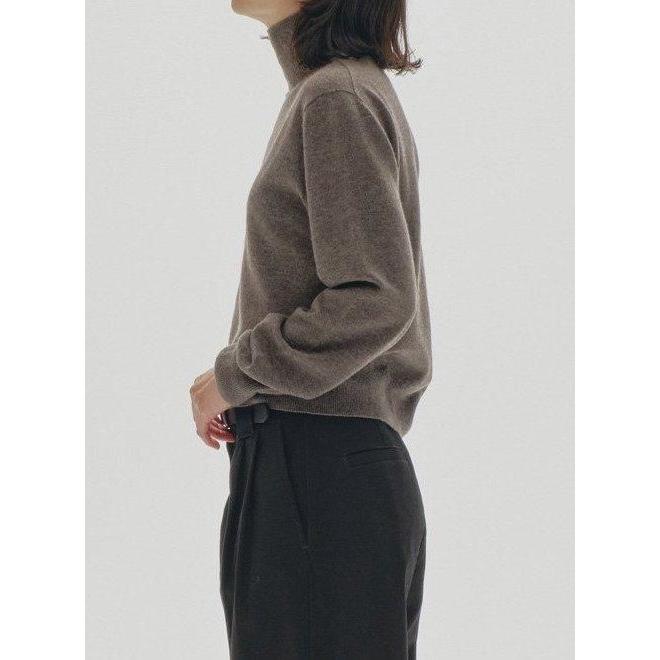 todayful Heavy Turtle Knit ブラウン TODAYFUL (プレセール20%OFF) トゥデイフル Wool Cashmere Turtle Knit