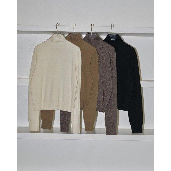 美品 TODAYFUL トゥデイフル Wool Cashmere Turtle Knit ウールカシミヤタートルネック ニットセーター 12420518 F ブラウングレー レディース 古着 中古 USED TODAYFUL (プレセール20%OFF) トゥデイフル Wool Cashmere Turtle Knit