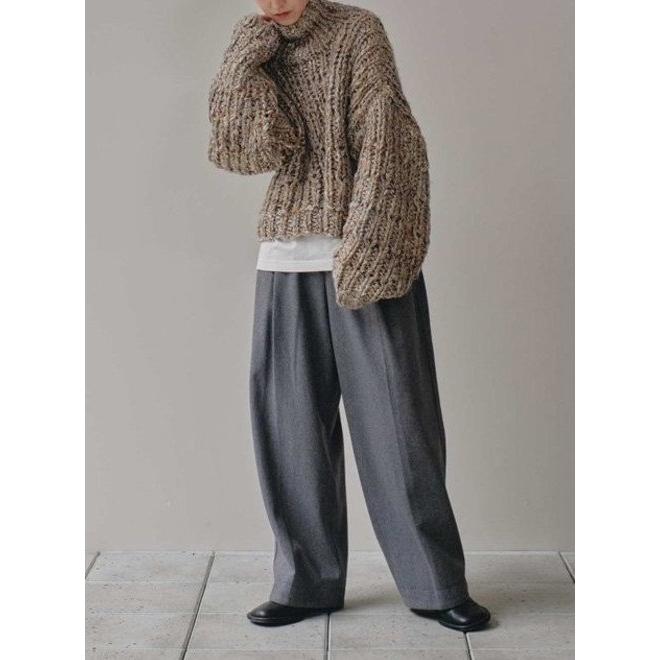 TODAYFUL トゥデイフル Wool Painter Pants☆ 24秋冬. 12420712