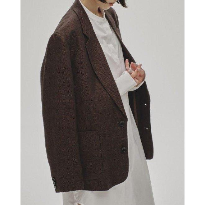 TODAYFUL トゥデイフル Boyfriend Linen Jacket☆ 25春夏 TODAYFUL トゥデイフル Boyfriend Linen Jacket☆ 25春夏