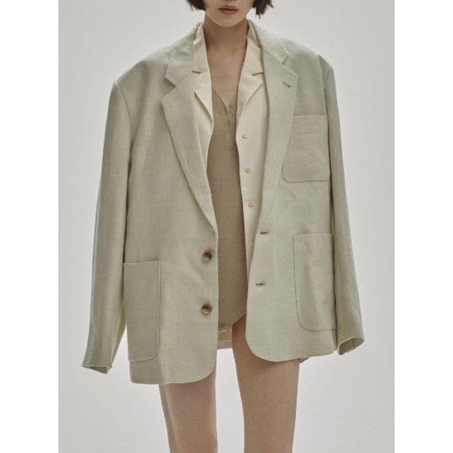 TODAYFUL トゥデイフル Boyfriend Linen Jacket☆ 25春夏予約 TODAYFUL トゥデイフル Boyfriend Linen Jacket☆ 25春夏予約