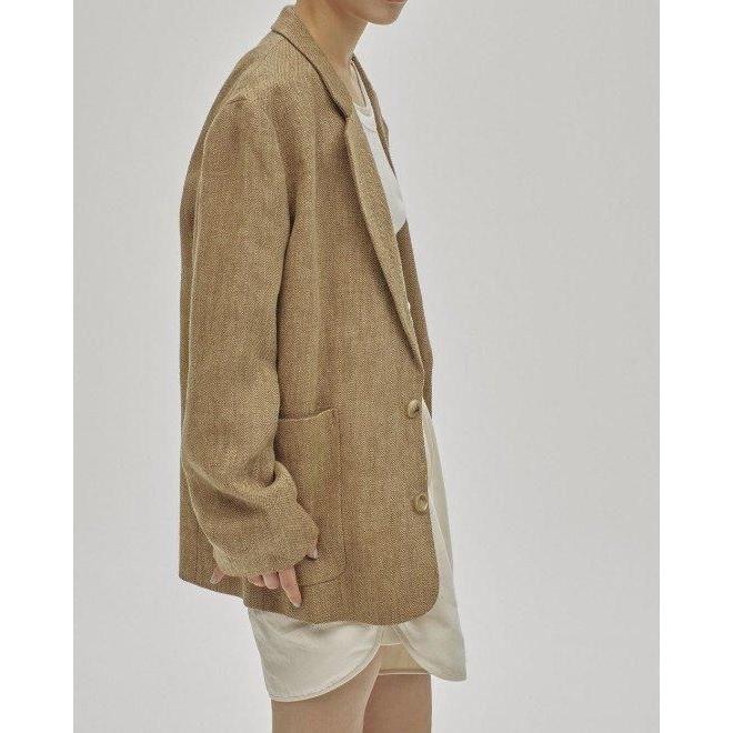 TODAYFUL トゥデイフル Boyfriend Linen Jacket☆ 25春夏 TODAYFUL トゥデイフル Boyfriend Linen Jacket☆ 25春夏