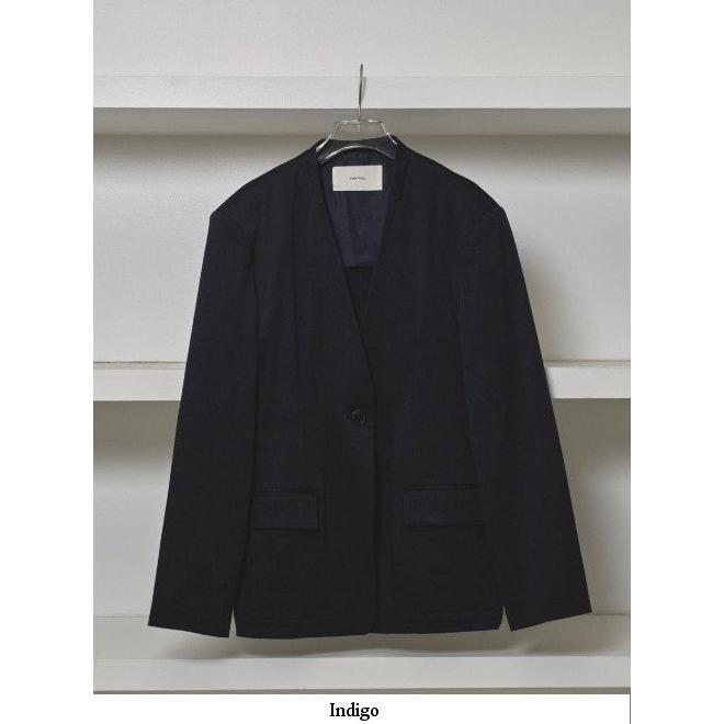 TODAYFUL トゥデイフル Collarless Twill Jacket☆ 25春夏予約 