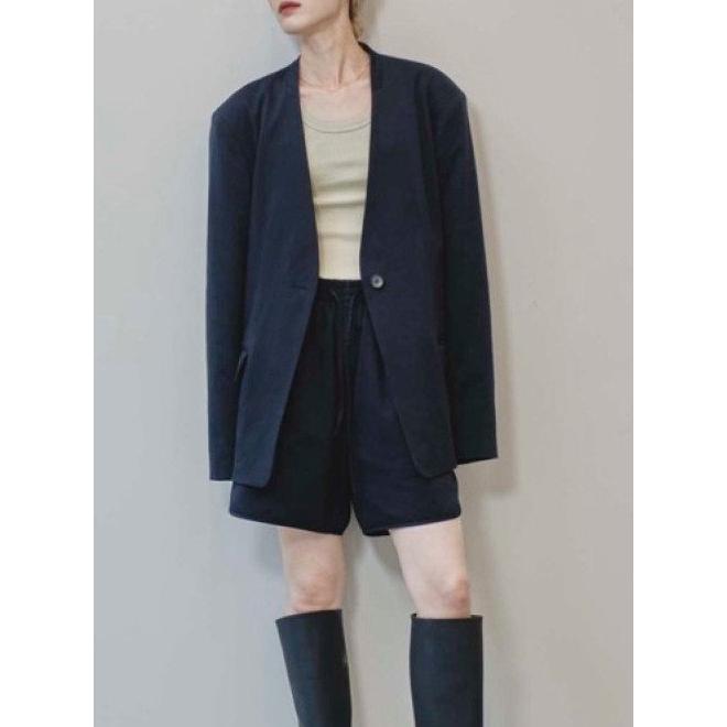TODAYFUL トゥデイフル Collarless Twill Jacket☆ 25春夏予約 