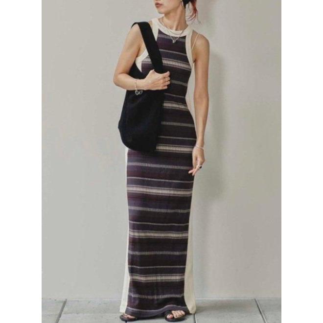 TODAYFUL (セール40%OFF) トゥデイフル Jacquard Border Dress☆ 25春