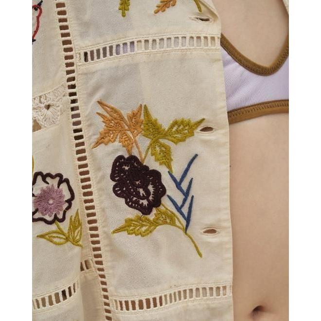 TODAYFUL トゥデイフル Embroidery Patchwork Shirts☆ 26春夏