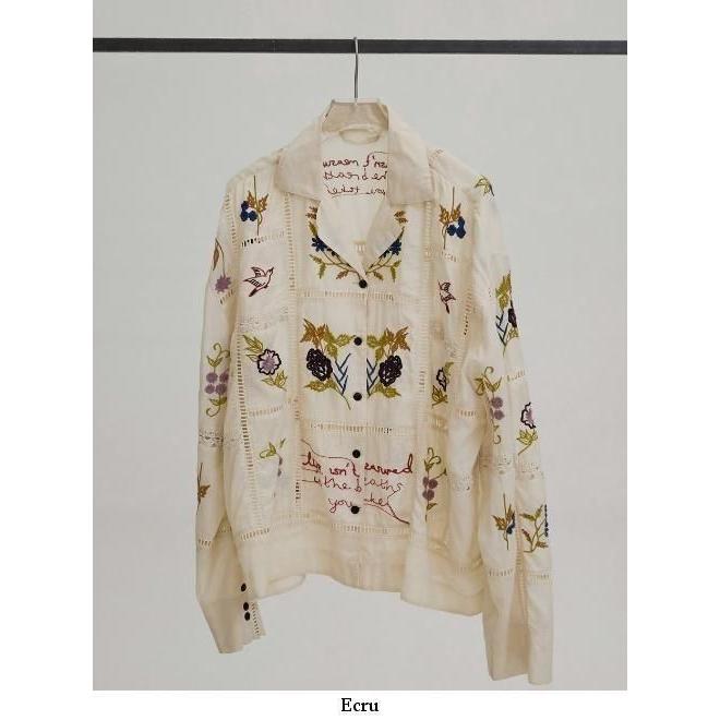 TODAYFUL トゥデイフル Embroidery Patchwork Shirts☆ 26春夏