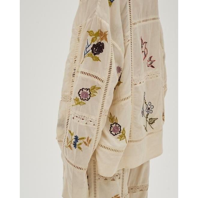 トップス TODAYFUL Patchwork Shirts TODAYFUL Embroidery Patchwork Shirts