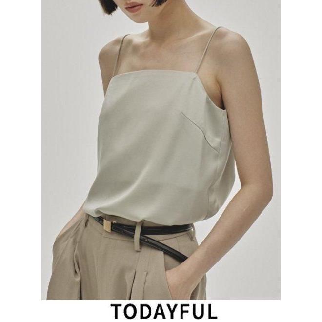 TODAYFUL (セール40%OFF) トゥデイフル Matte Satin Camisole☆ 25春夏