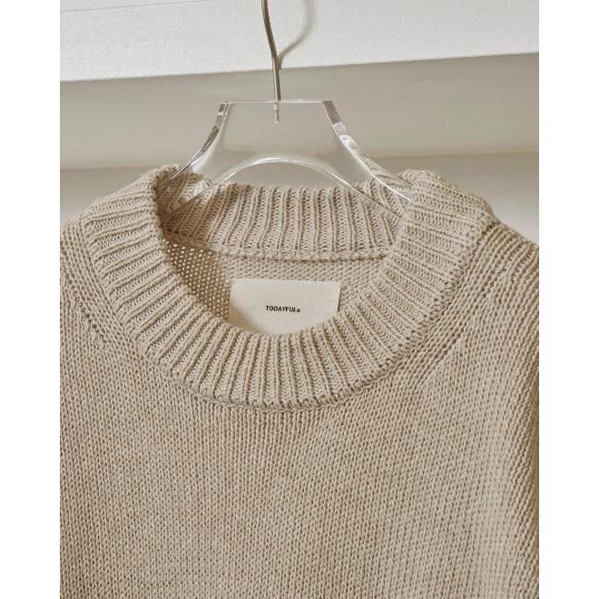 TODAYFUL トゥデイフル Roundhem Linen Knit☆ 26春夏予約 12510504