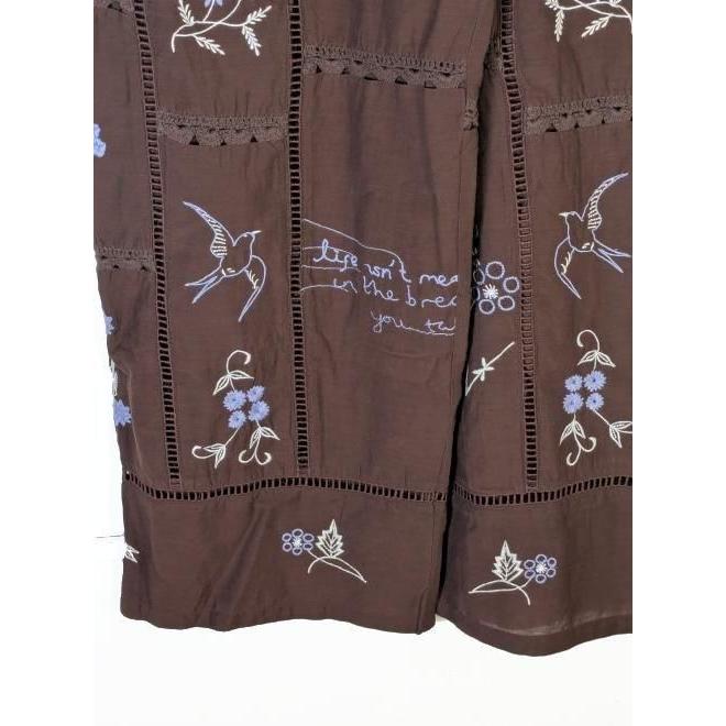 TODAYFUL / トゥデイフル Embroidery Patchwork Trousers☆ 26春夏