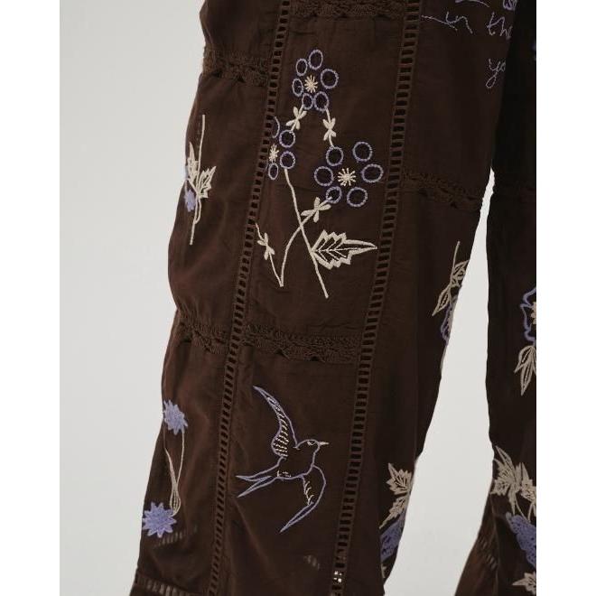TODAYFUL / トゥデイフル Embroidery Patchwork Trousers☆ 26春夏