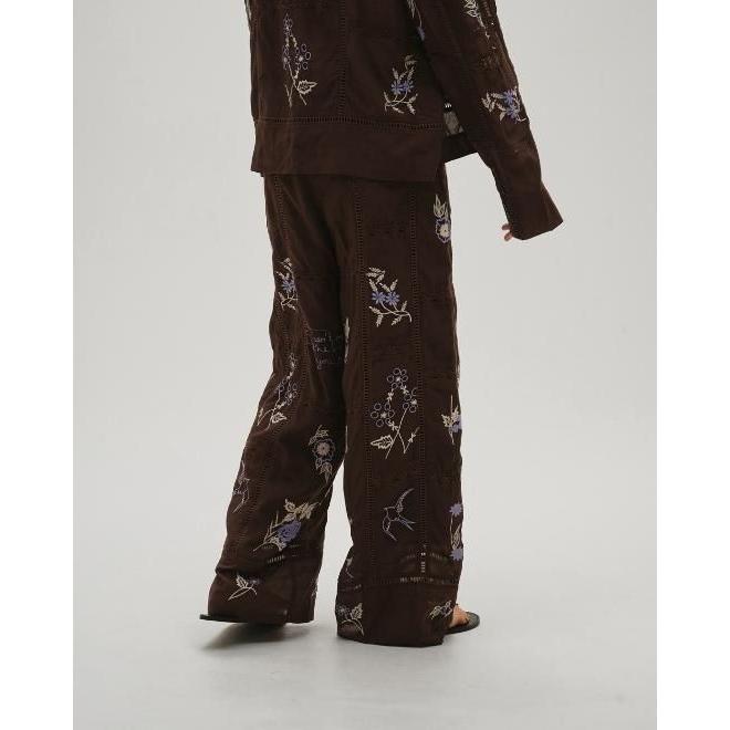 TODAYFUL / トゥデイフル Embroidery Patchwork Trousers☆ 26春夏