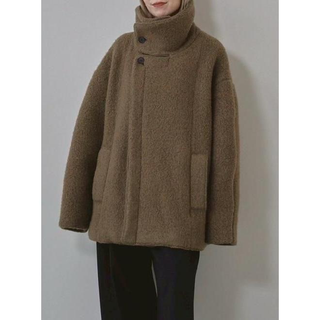 TODAYFUL トゥデイフル Standcollar Boucle Jacket☆ 25秋冬.予約