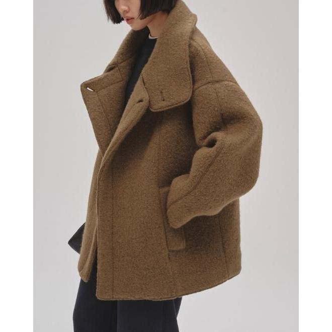 TODAYFUL トゥデイフル Standcollar Boucle Jacket☆ 25秋冬.予約