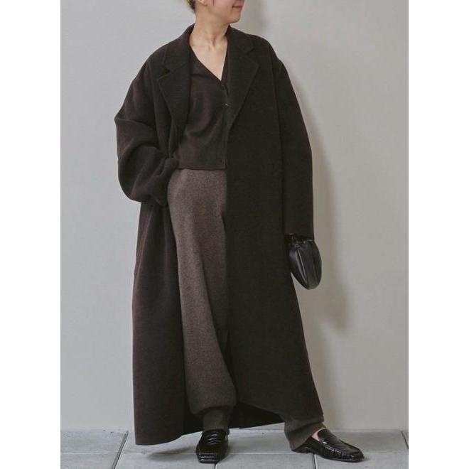 todayful woolovercoat 黒 TODAYFUL (トゥデイフル）Wool Over Coat☆ 25秋冬.予約【12520006