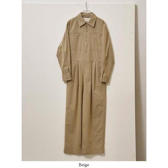 todayful セットアップ TODAYFUL (最終セール20%OFF) トゥデイフル Twill Zip Combinaison