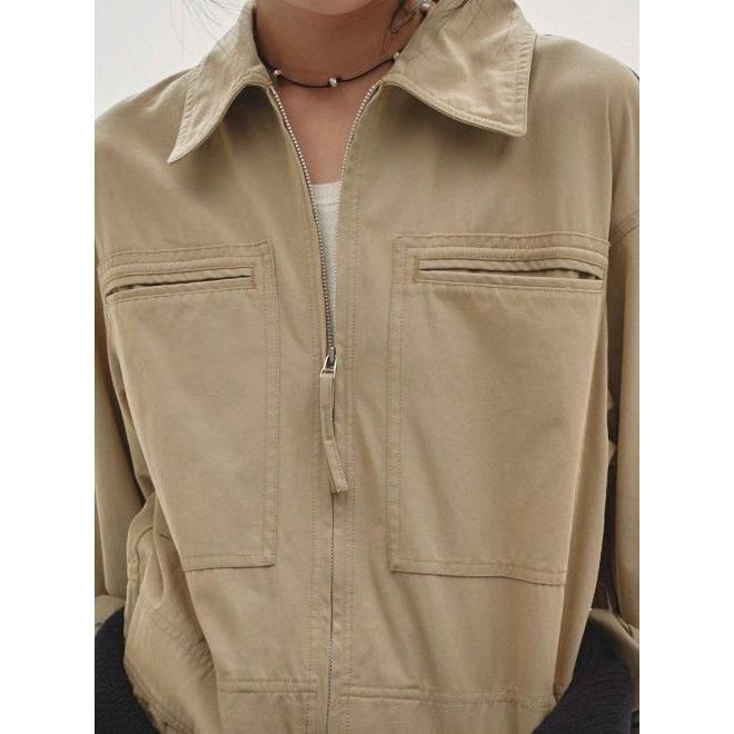 TODAYFUL (最終セール20%OFF) トゥデイフル Twill Zip Combinaison