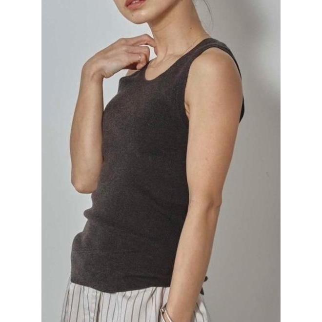 TODAYFUL / トゥデイフル Roundhem Knit Tanktop 25秋冬 12520503 