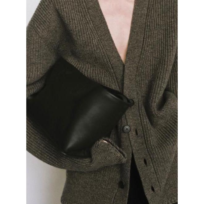 トゥデイフル   ブークレニットカーディガン　モカ定価30250円　2019AW TODAYFUL（トゥデイフル）の「ブークレニットカーディガン