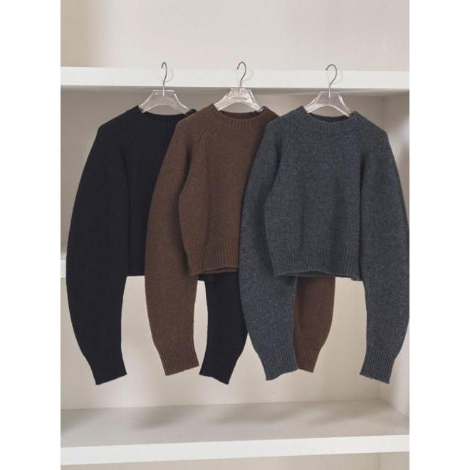TODAYFUL トゥデイフル Wool 100% Raglan Knit☆ 25秋冬.予約 12520520