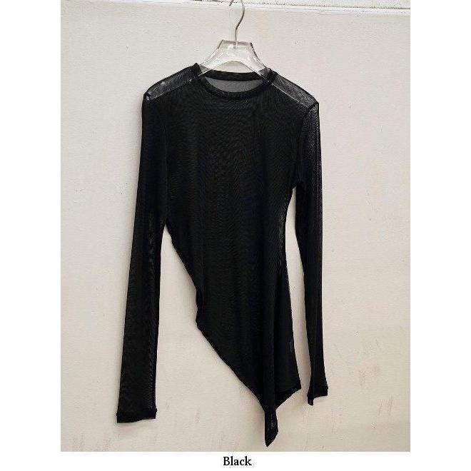 TODAYFUL (最終セール30%OFF) トゥデイフル Asymmetry Mesh Tops☆ 25