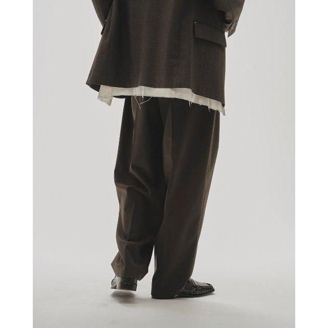TODAYFUL (最終セール30%OFF) トゥデイフル Tapered Tuck Trousers