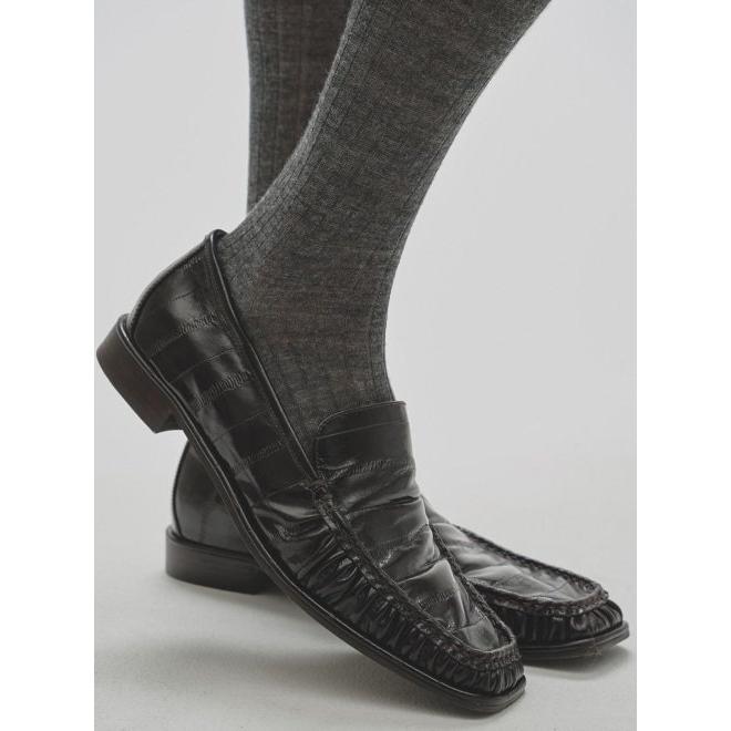 新品 todayful Squaretoe Gather Loafers 38 TODAYFUL(トゥデイフル) / Life's online store（ライフズ