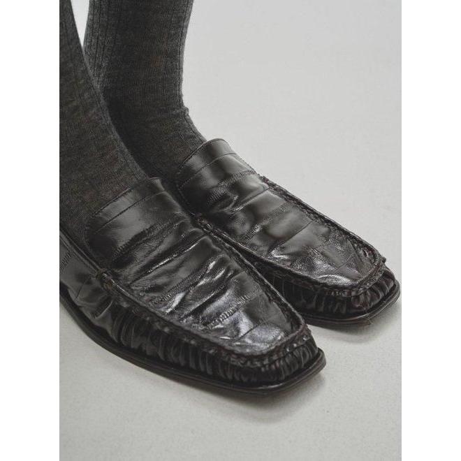 TODAYFUL / トゥデイフル Squaretoe Gather Loafers☆ 26春夏 12521007
