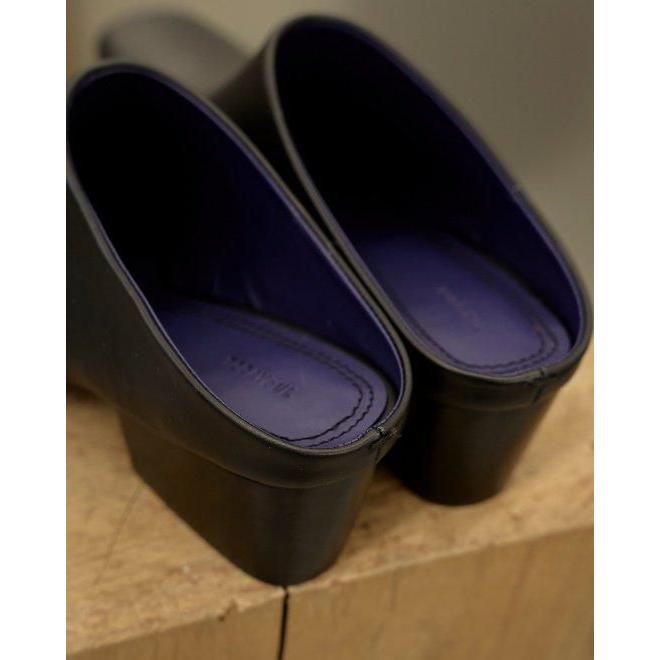 TODAYFUL トゥデイフル Squaretoe Leather Sabot☆ 26秋冬予約