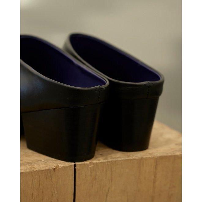 TODAYFUL トゥデイフル Squaretoe Leather Sabot☆ 26秋冬予約