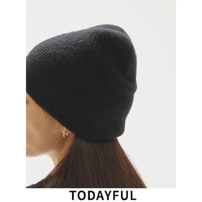TODAYFUL Soft Knit Beanie ブラック Soft Knit Beanie（ニットキャップ/ビーニー）｜TODAYFUL（トゥデイ