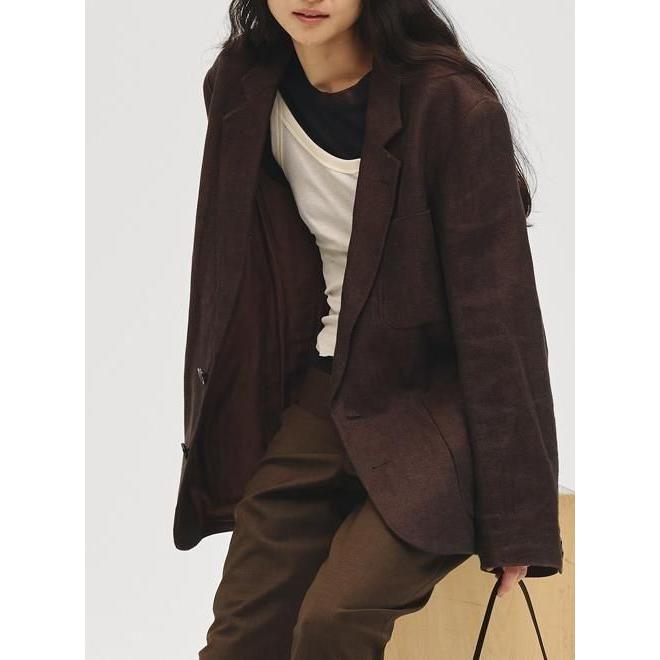 TODAYFUL (PT5倍~10/18)TODAYFUL トゥデイフル Boyfriend Linen Jacket