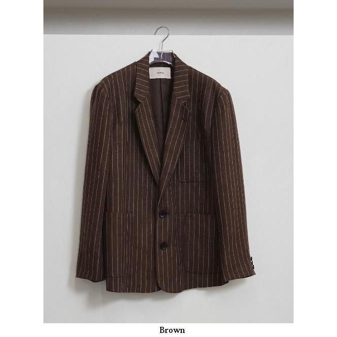 TODAYFUL トゥデイフル Boyfriend Stripe Linen Jacket☆ 26春夏予約